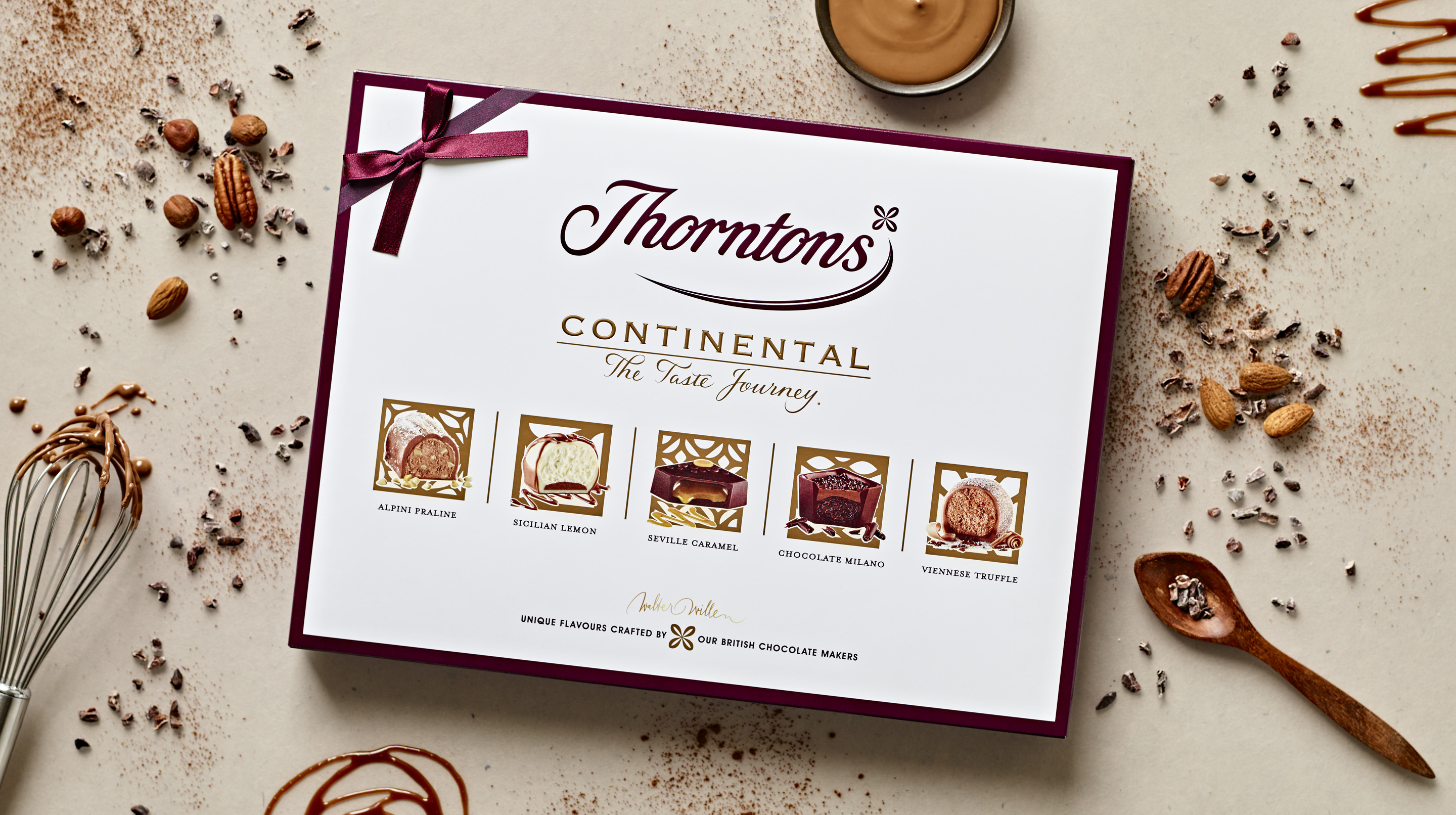 thorntons巧克力包装