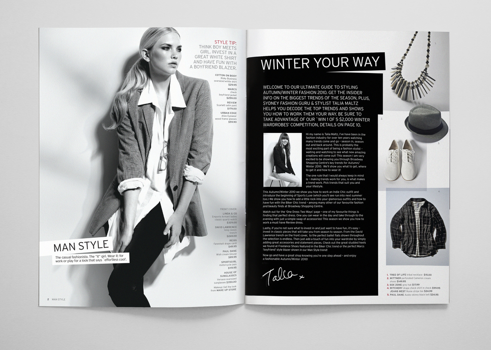 broadway autumn winter fashion 秋冬季时尚画报设计-古田路9号-品牌