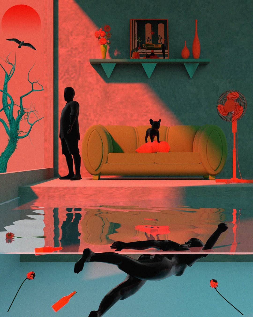 tishkbarzanji复古主义安静的乌托邦