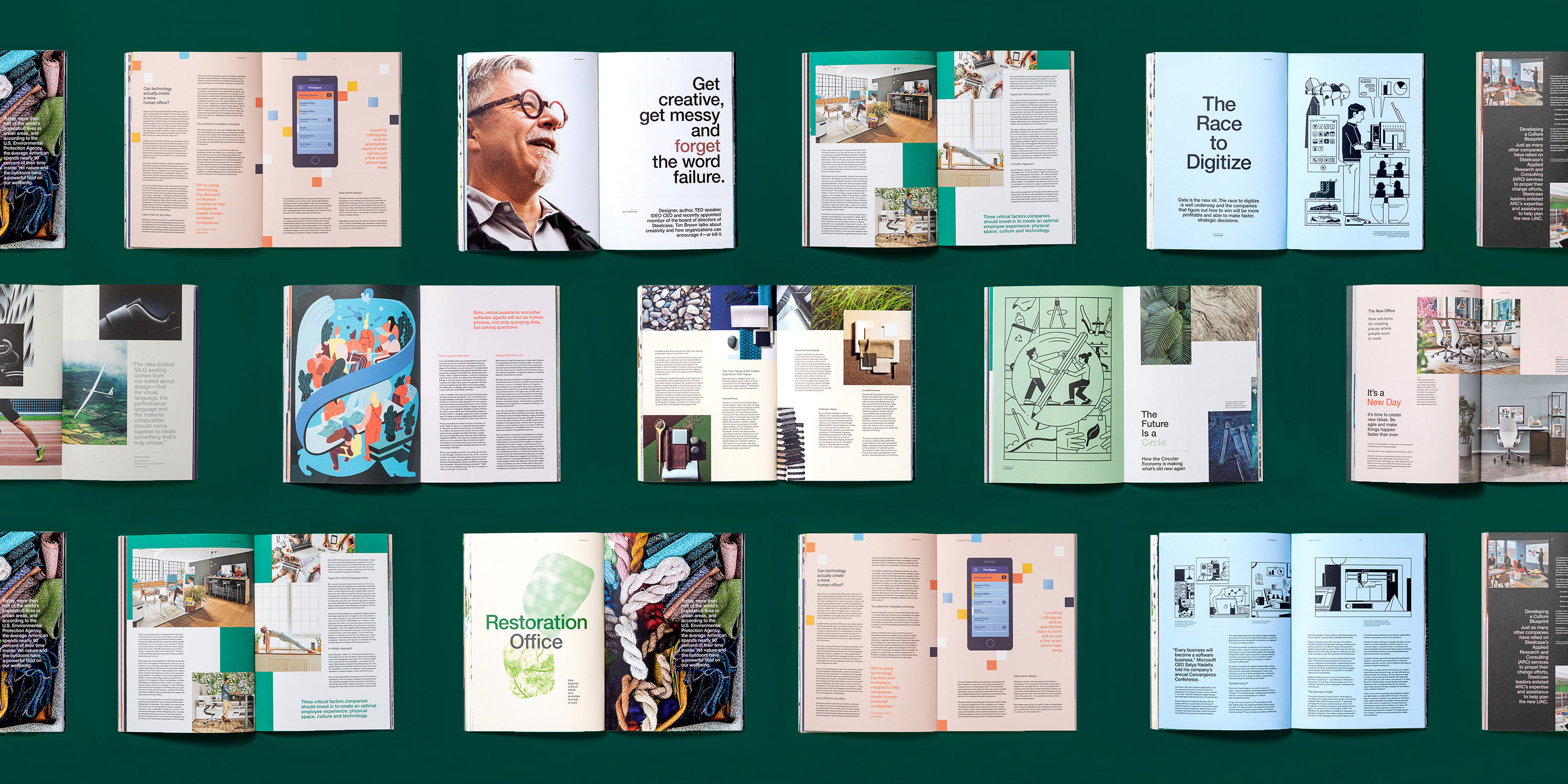 steelcase360杂志设计欣赏