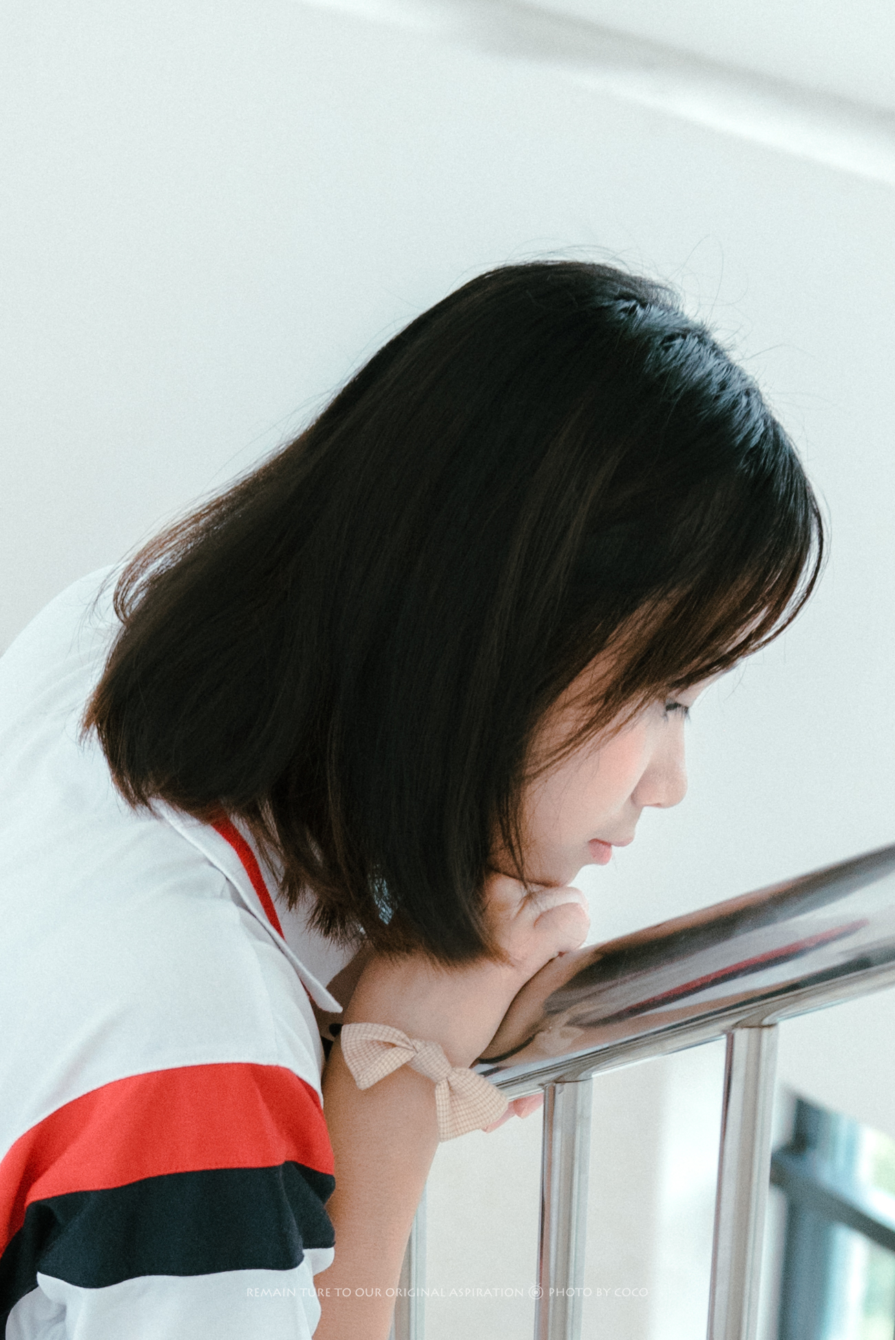 高中雨天拍摄人像摄影coco