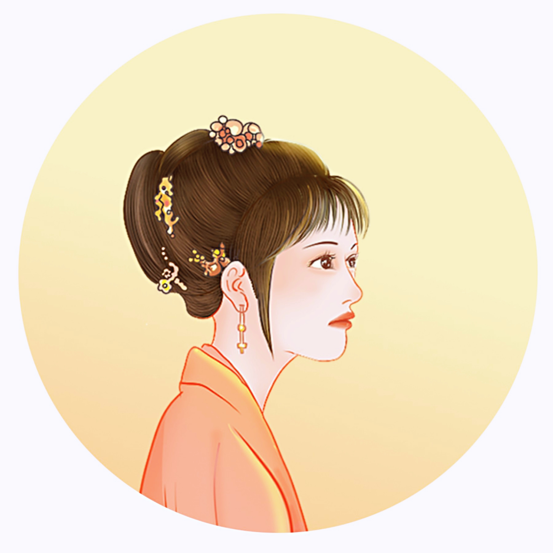 清平乐人物剧照手绘插画练习