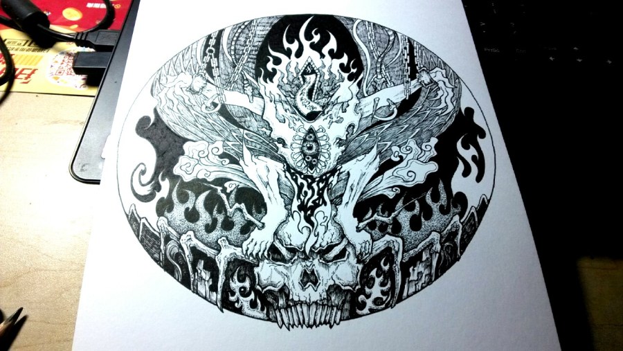 前世受人雇用,作杀生之