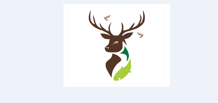 标志设计元素鹿