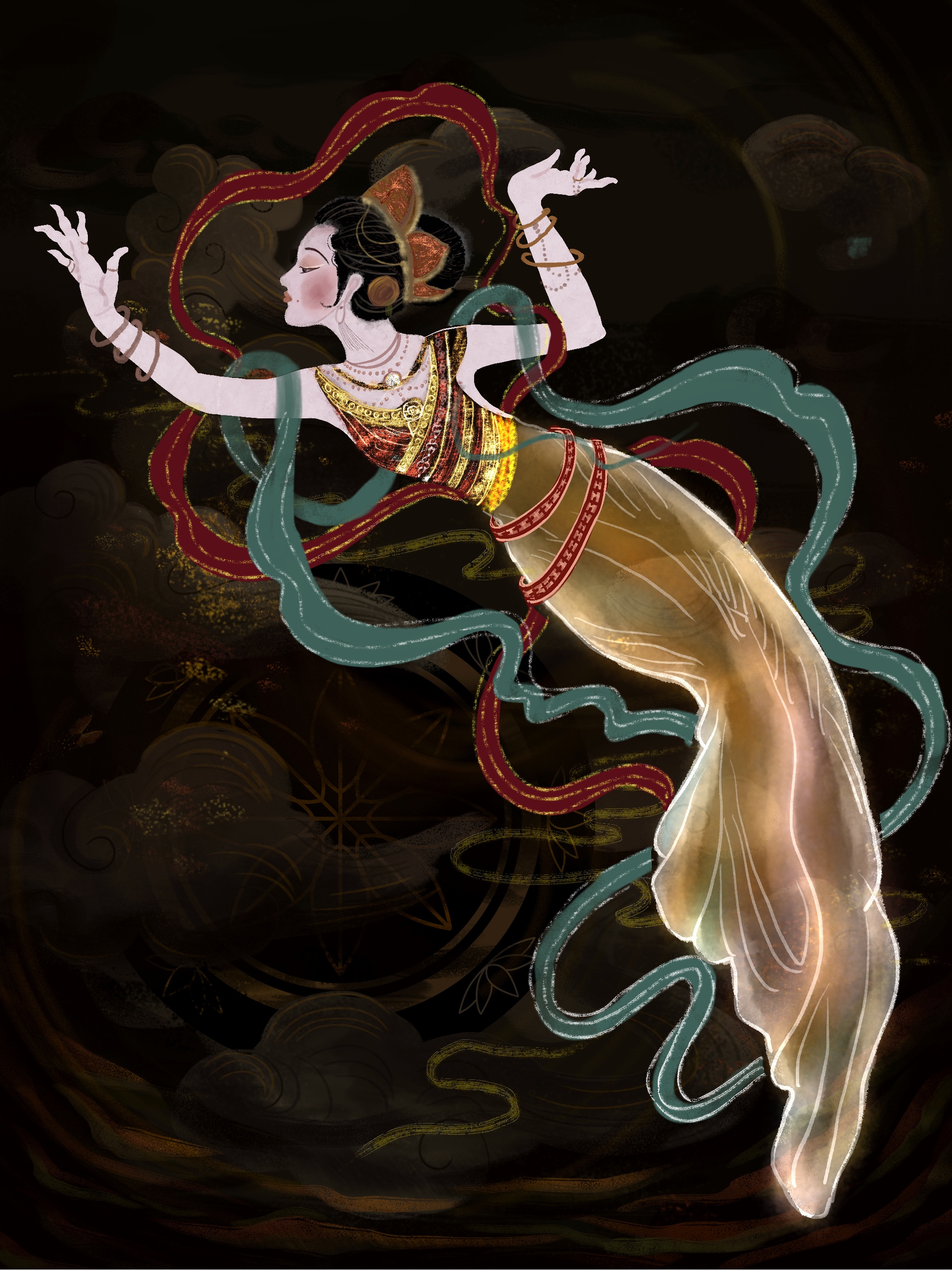 敦煌飞天-古田路9号-品牌创意/版权保护平台