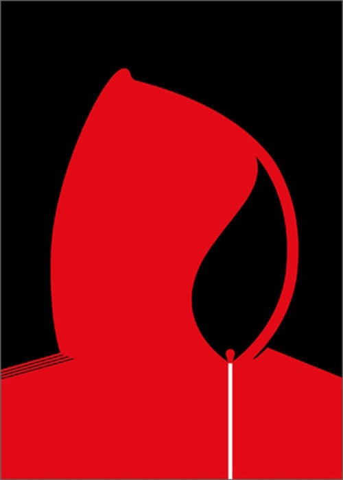 创意的一组负空间设计