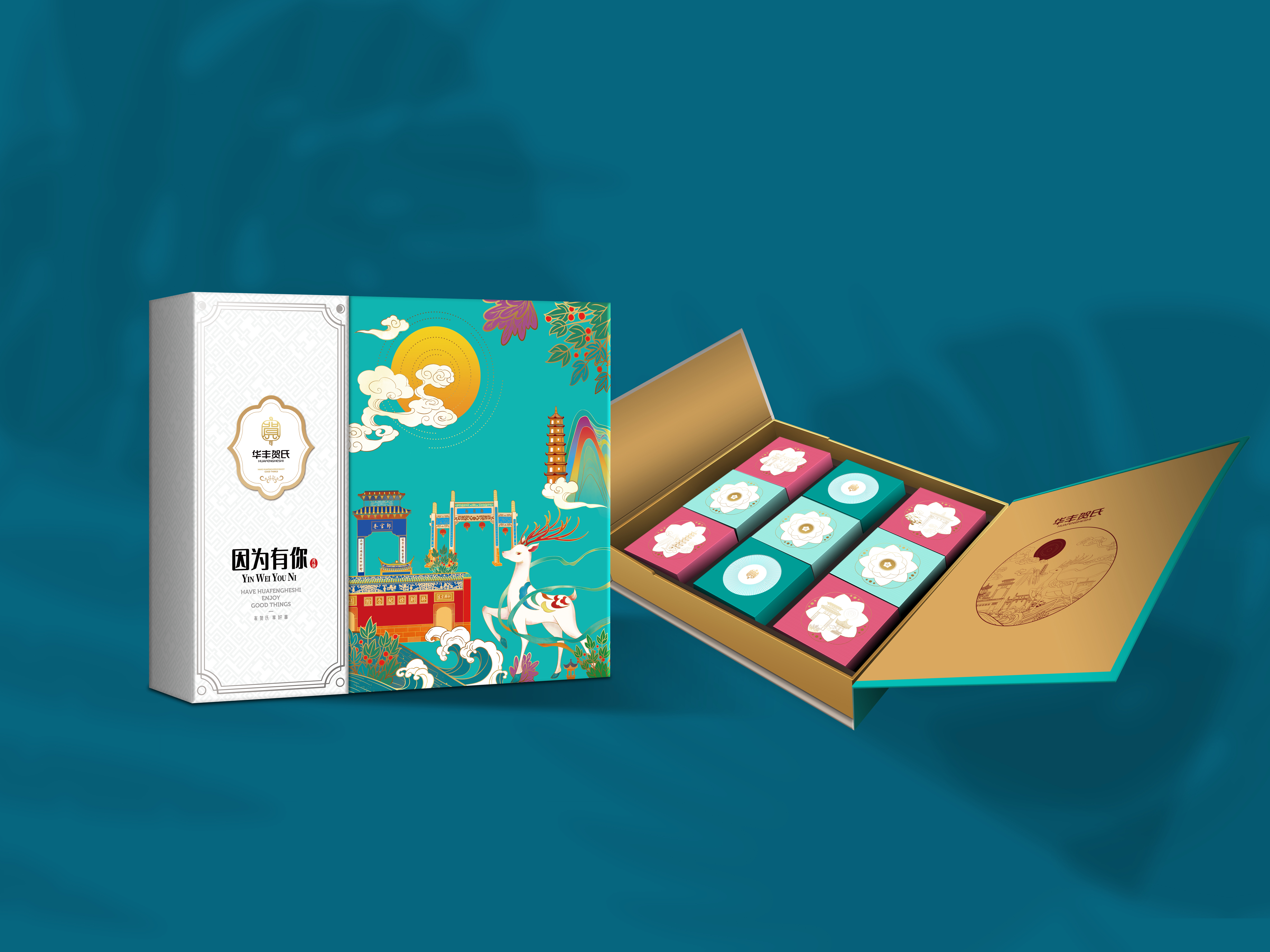 华丰贺氏|月饼包装—传承福州文化