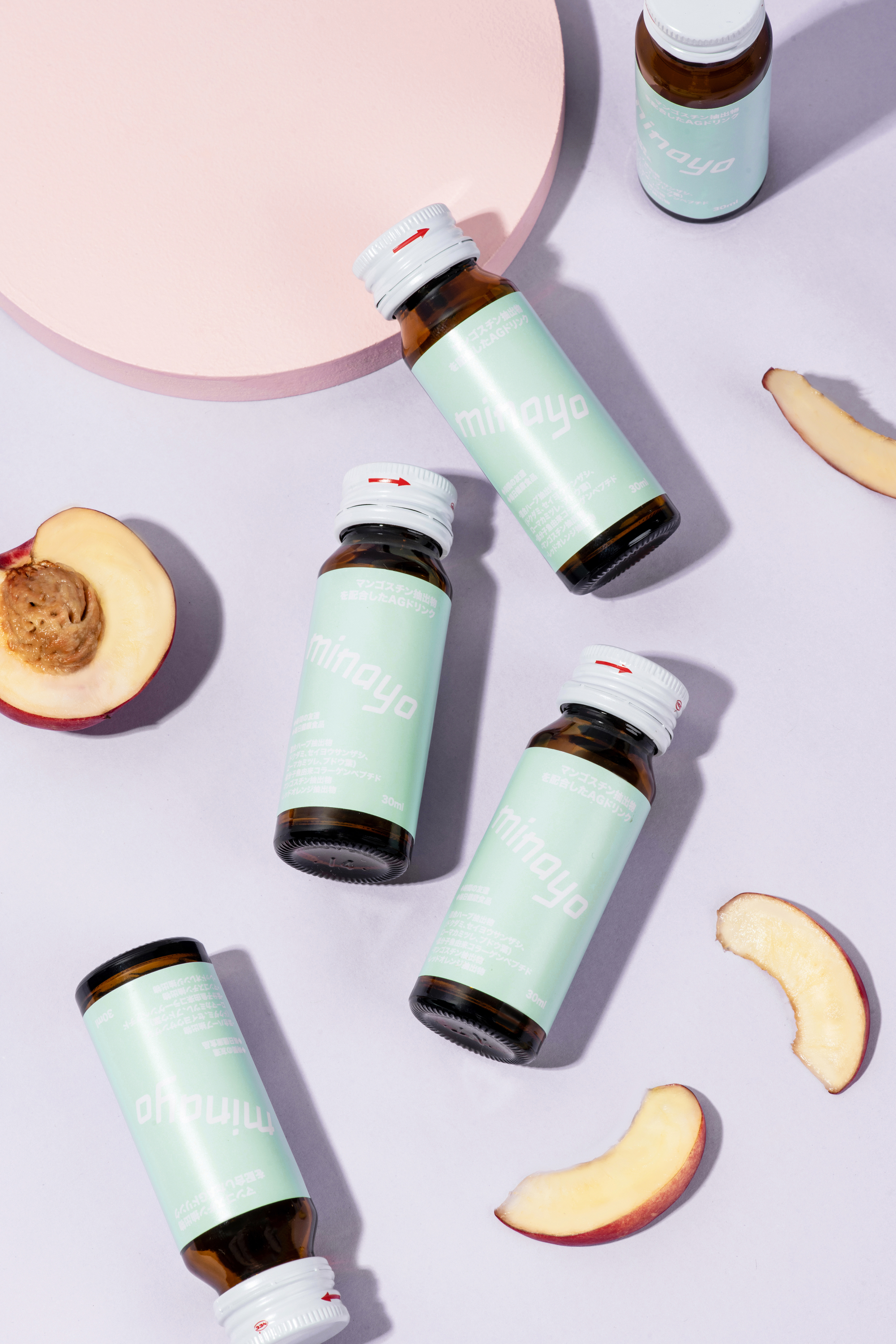 qq弹弹一点就白minayo美白瘦身减肥产品包装