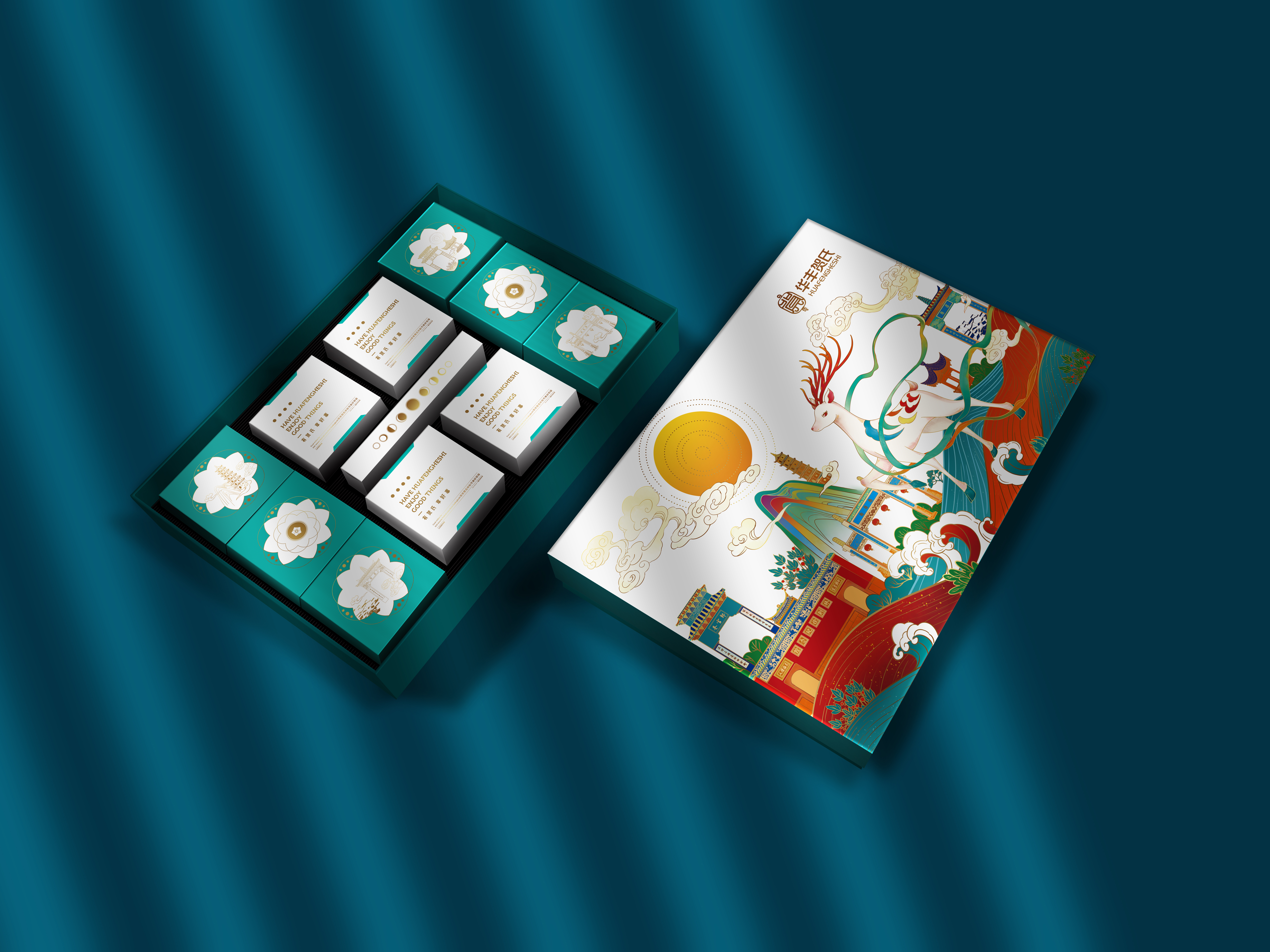 华丰贺氏|月饼包装—传承福州文化