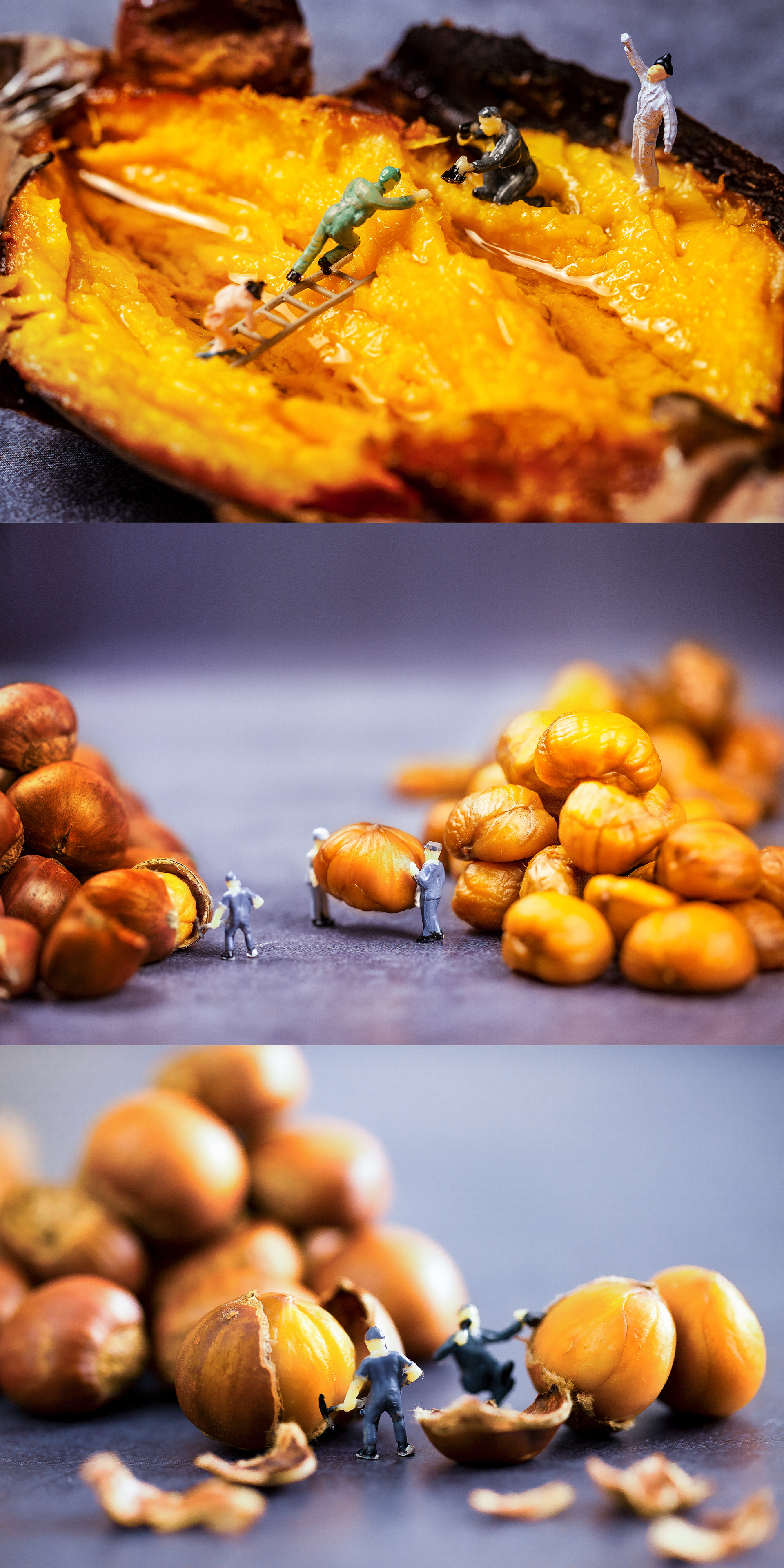 美食摄影零食微缩摄影