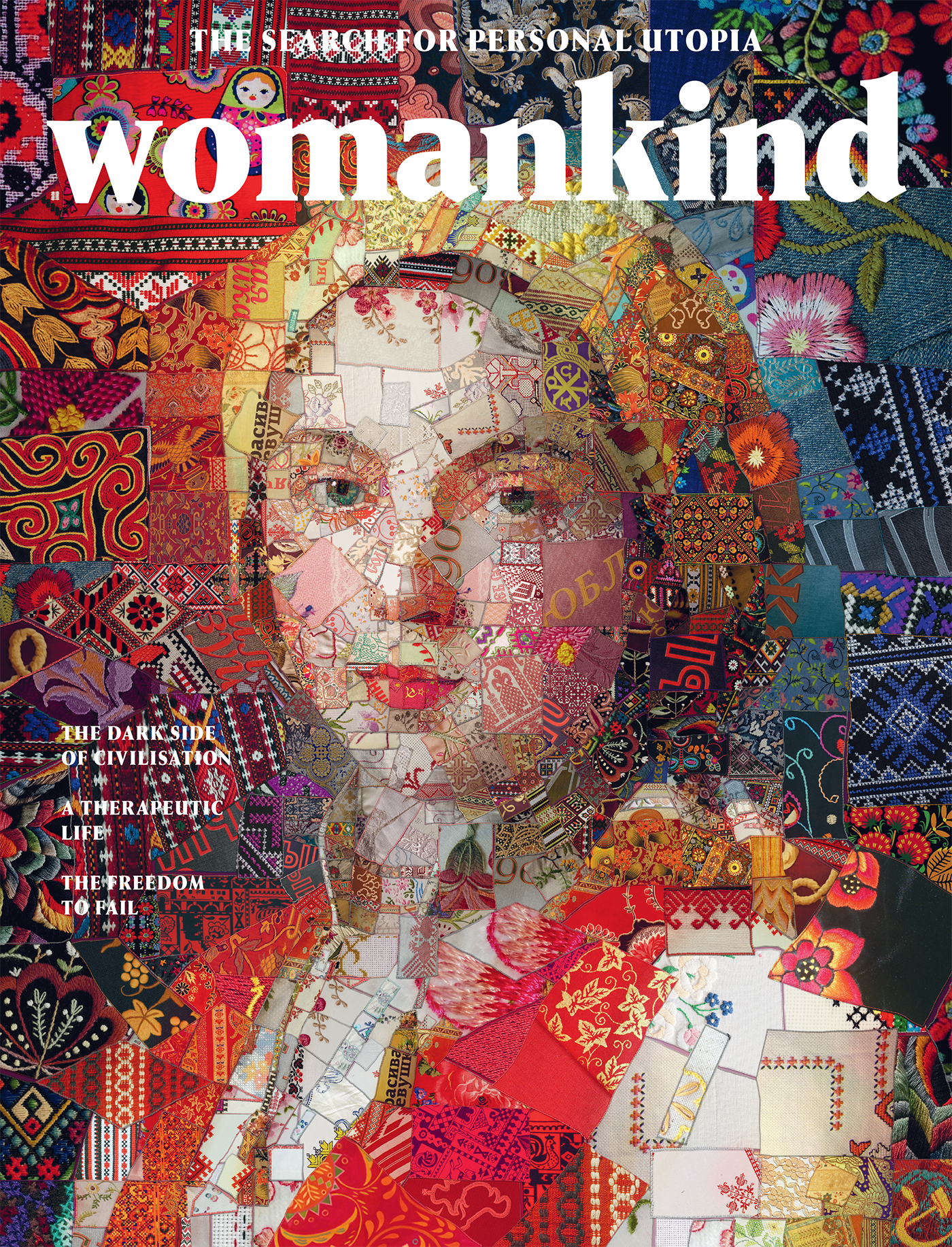 womankind magazine杂志封面设计-古田路9号-品牌创意/版权保护平台
