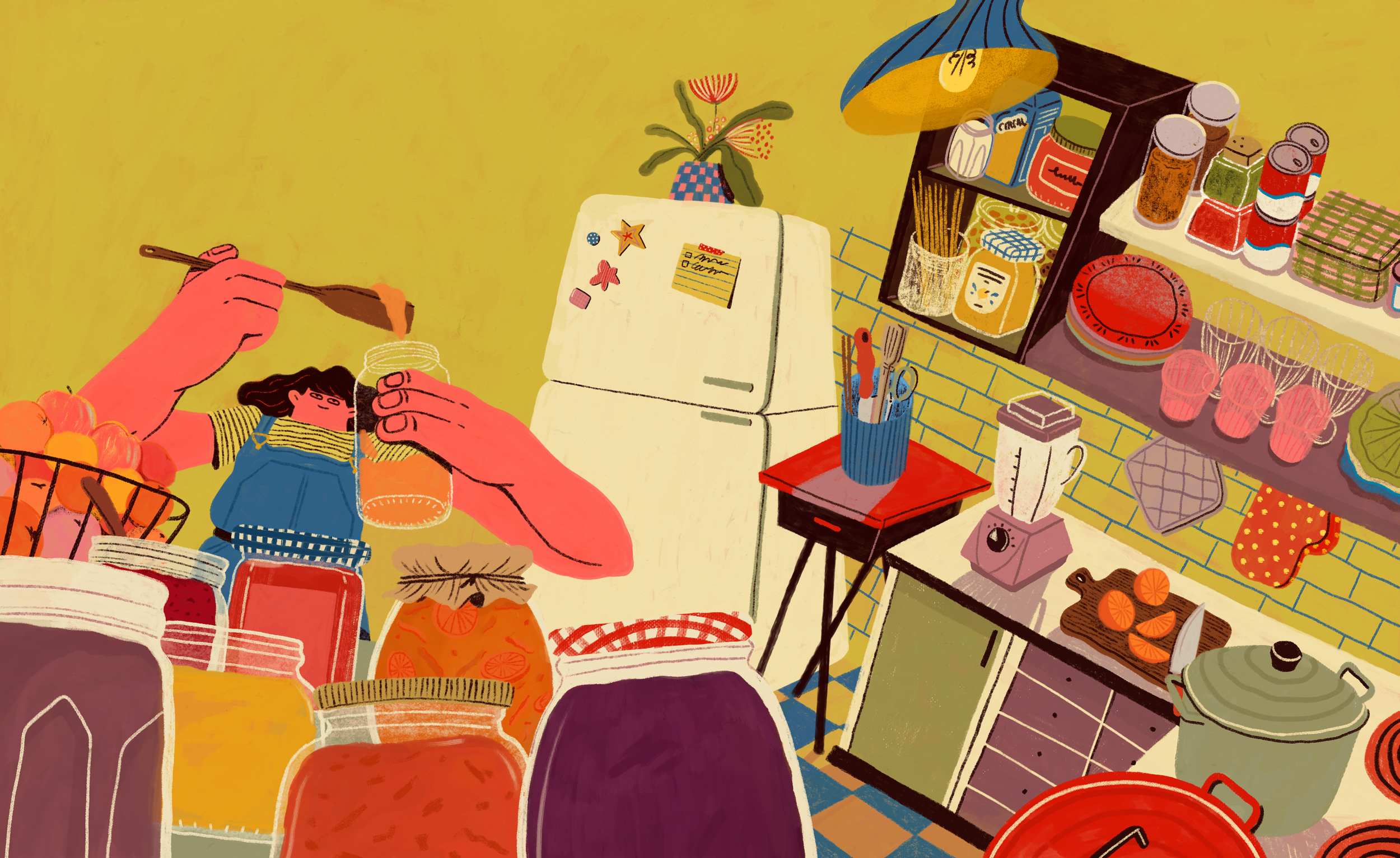 keziagabriella|现代野兽派02 插画动漫/时尚插画 分享 发布于3小时内