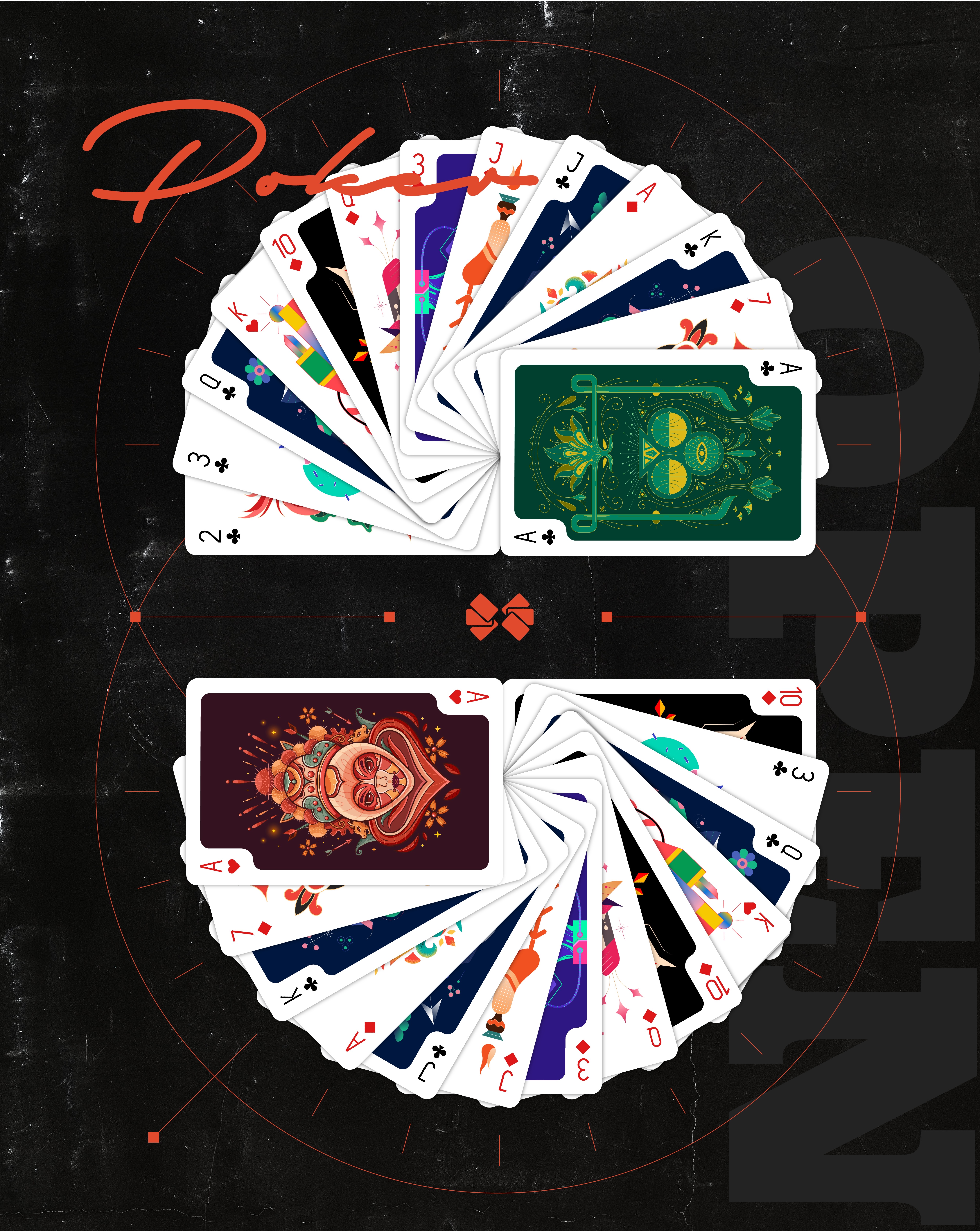 扑克牌-习作-古田路9号-品牌创意/版权保护平台