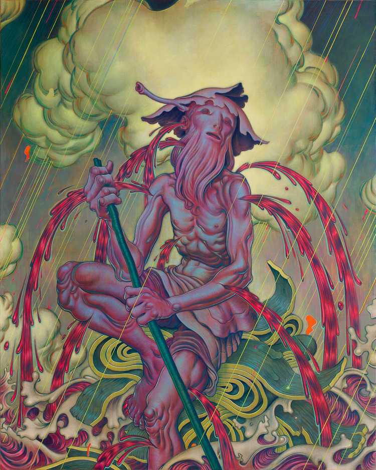 【好好推荐】《水形物语》惊艳手绘海报,出自华裔画家之手 画面诡异与