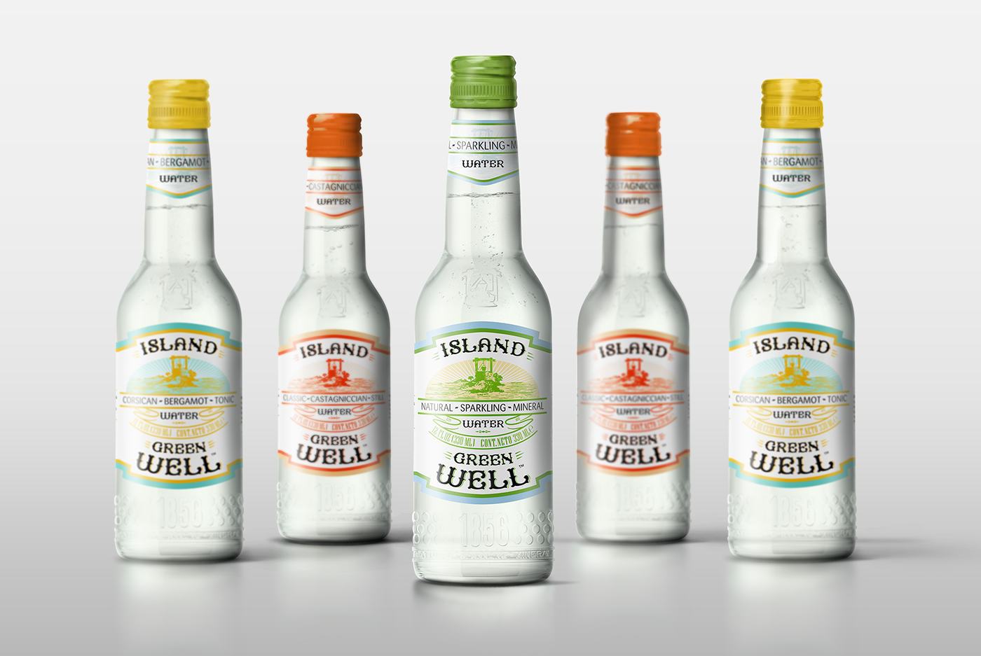 island green well water 矿泉水